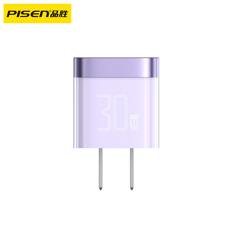 品胜PISEN QUICK PD30W水晶双色款单口快速充电器(TP-C19 )